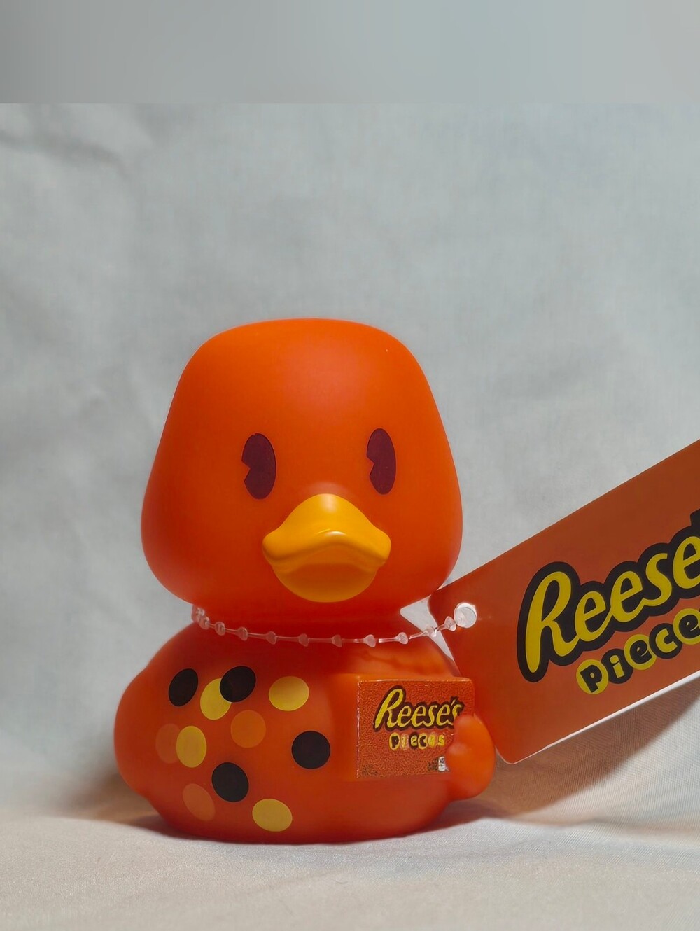 Just Play Reese's Pieces Duckalooz Rubber Duck Toy Hershey Candy Promo NWT